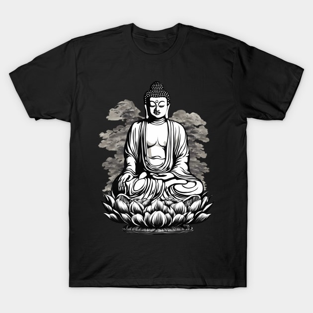 Tibetan Buddhism T-Shirt by animegirlnft